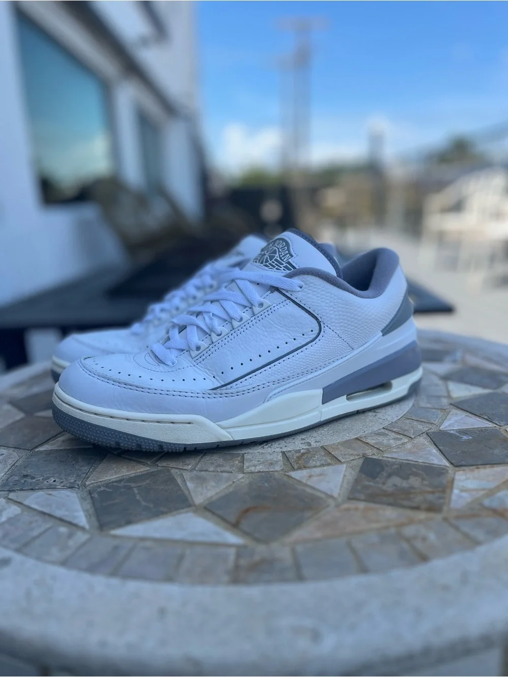 Nike Air Jordan 2/3 White Cement Grey Sail Men’s Size 11 FD0383-101 Shoes